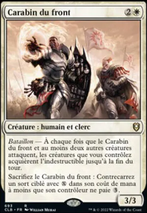 Carabin du front