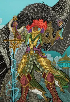 Caradora, cœur d'Alacria - Illustration