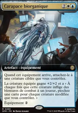 Carapace biorganique