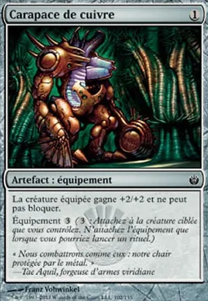 Carapace de cuivre