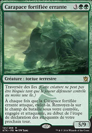 Carapace fortifiée errante