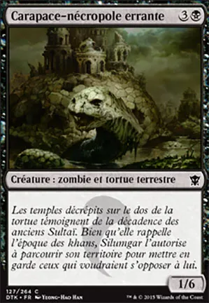 Carapace-nécropole errante