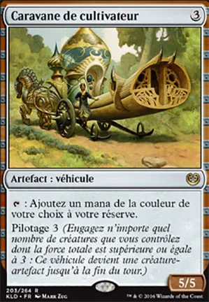 Caravane de cultivateur