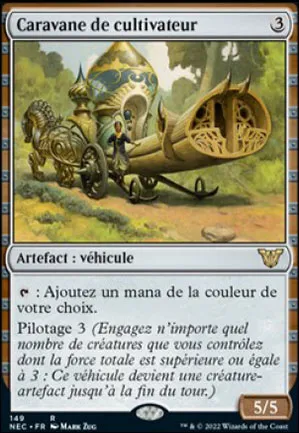 Caravane de cultivateur