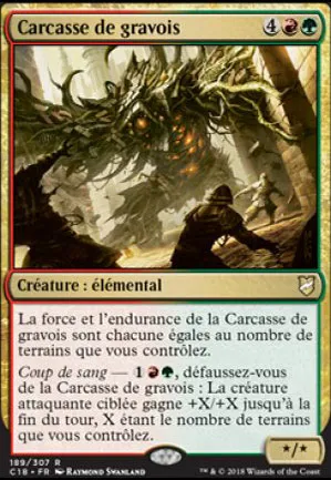 Carcasse de gravois