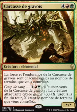 Carcasse de gravois