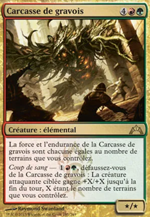Carcasse de gravois