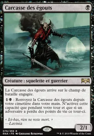 Carcasse des égouts