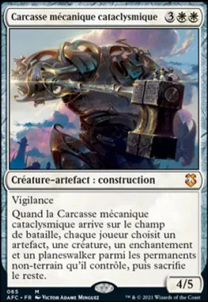 Carcasse mécanique cataclysmique