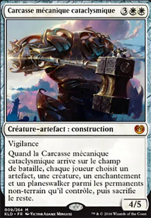 Carcasse mécanique cataclysmique