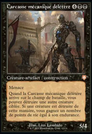 Carcasse mécanique délétère