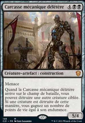 Carcasse mécanique délétère