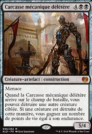Carcasse mécanique délétère