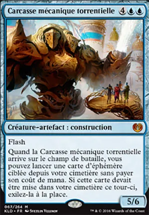 Carcasse mécanique torrentielle