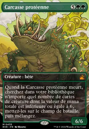 Carcasse protéenne