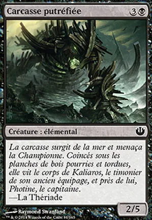 Carcasse putréfiée