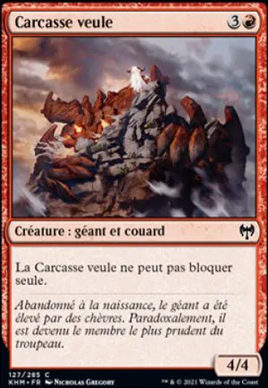 Carcasse veule