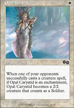 Cariatide d'opale