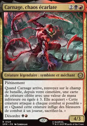 Carnage, chaos écarlate
