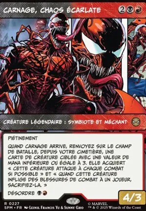 Carnage, chaos écarlate