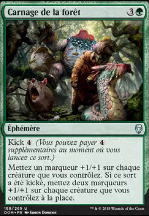 Carnage de la forêt