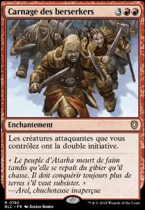 Carnage des berserkers