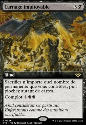 Carnage impitoyable