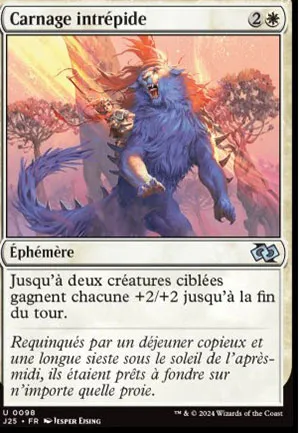 Carnage intrépide