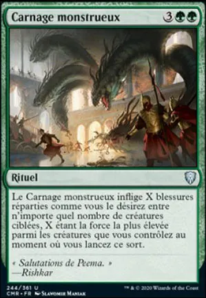 Carnage monstrueux