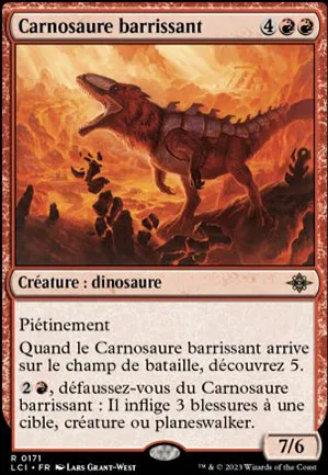 Carnosaure barrissant