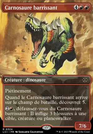 Carnosaure barrissant