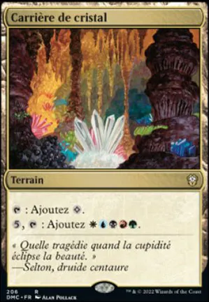 Carrière de cristal