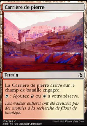 Carrière de pierre