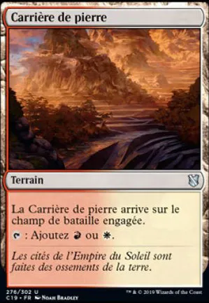 Carrière de pierre