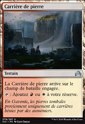 Carrière de pierre
