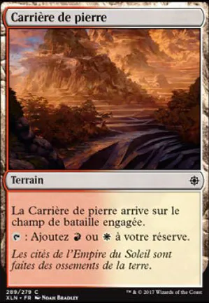 Carrière de pierre
