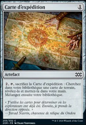 Carte d'expédition