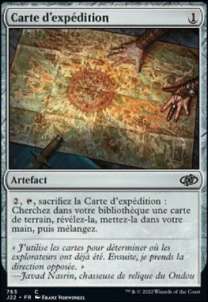 Carte d'expédition