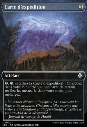 Carte d'expédition