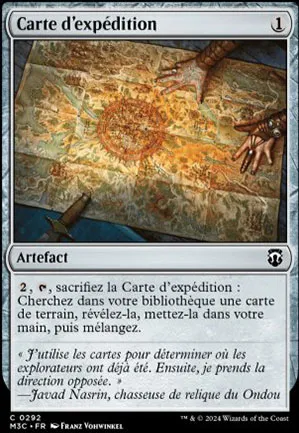 Carte d'expédition