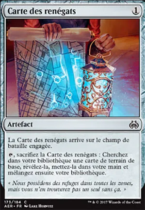 Carte des renégats
