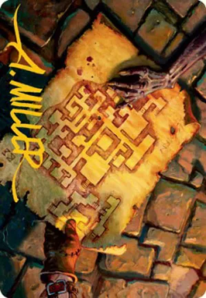 Carte du donjon - Illustration