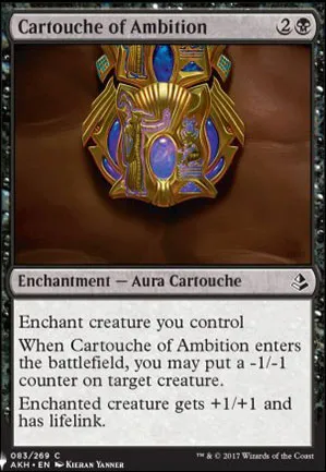 Cartouche d'ambition