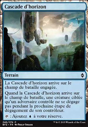 Cascade d'horizon