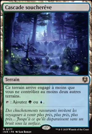 Cascade soucherêve