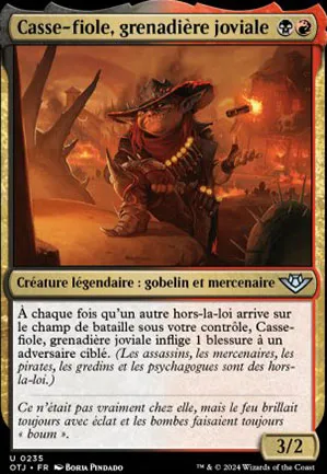 Casse-fiole, grenadière joviale