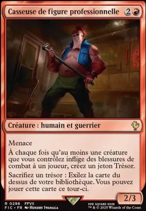 Casseuse de figure professionnelle