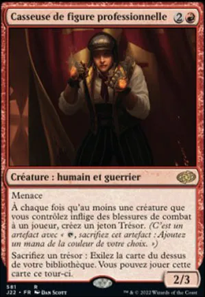 Casseuse de figure professionnelle