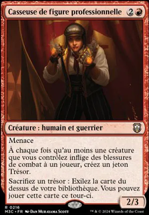 Casseuse de figure professionnelle