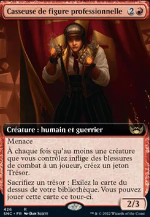Casseuse de figure professionnelle